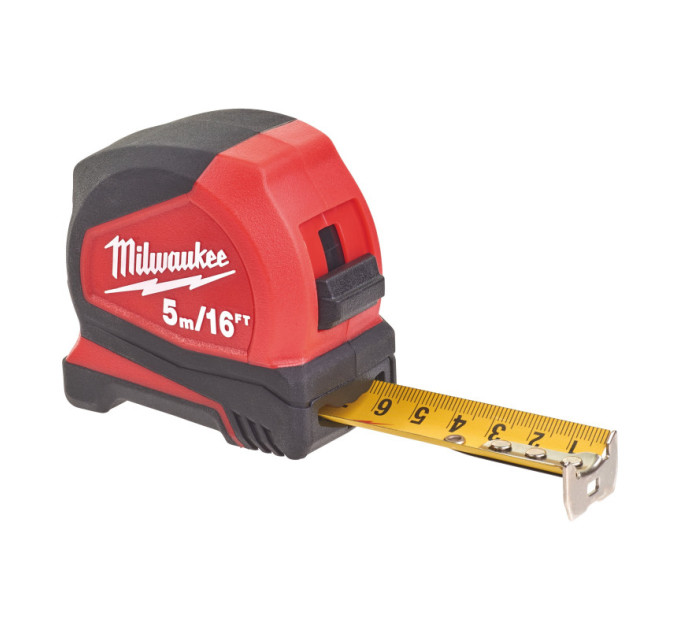 Рулетка Pro Compact MILWAUKEE, 5м/16фт (25мм), (заміна на 4932498779)