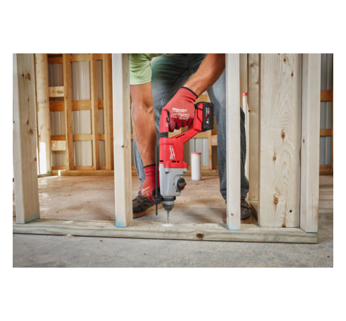 Перфоратор аккумуляторный бесщёточный SDS PLUS MILWAUKEE M18 BLHACD26-0 (2,6 Дж) (каркас) + M18 B5