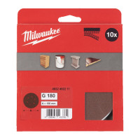 Шлифовальный круг MILWAUKEE Ø150/6 HL, зерно 180, (10шт) Шлифовальный круг MILWAUKEE Ø150/6 HL, зерно 180, (10шт)