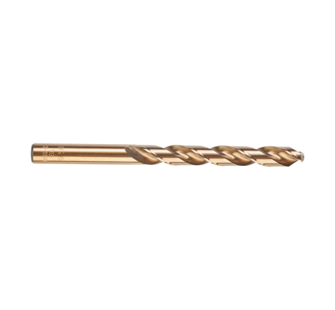 Свердло по металу HSS-Co MILWAUKEE, DIN338, Ø9.5х125х83мм, (5шт)