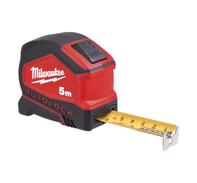Рулетка AUTOLOCK MILWAUKEE, 5м (25мм), (заміна на 4932498772)