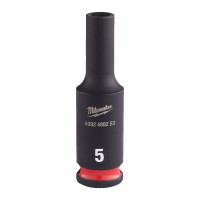 Головка ударная ShW 1/4'' SKT MILWAUKEE, удлиненная, 5мм Головка ударная ShW 1/4'' SKT MILWAUKEE, удлиненная, 5мм