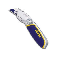 Нож универсальный ProTouch IRWIN с выдвижным трапециевидным лезвием