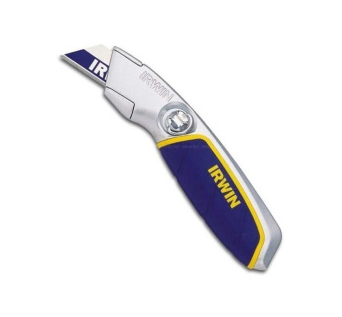 Нож универсальный ProTouch IRWIN с выдвижным трапециевидным лезвием