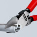 Кусачки боковые (бокорезы) для пластмассы, 160мм KNIPEX 72 01 160 SB, фосфатированные