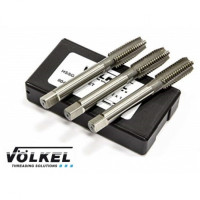 Метчики ручные M 3x0,5 DIN 352, HSS-G, (компл. 3 шт.) VOLKEL 27326