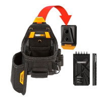 Строительная поясная сумка для рулетки и ножа ClipTech TOUGHBUILT TB-CT-25X Строительная поясная сумка для рулетки и ножа ClipTech TOUGHBUILT TB-CT-25X