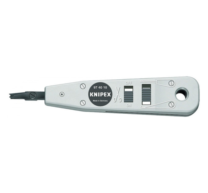 Инструмент для укладки кабелей LSA-Plus и их аналогов Knipex, 175 мм 97 40 10