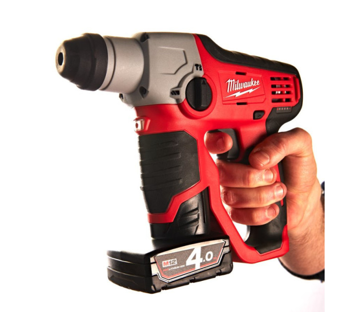 Перфоратор аккумуляторный SDS-PLUS MILWAUKEE M12 H-0 (0,9Дж)(каркас)