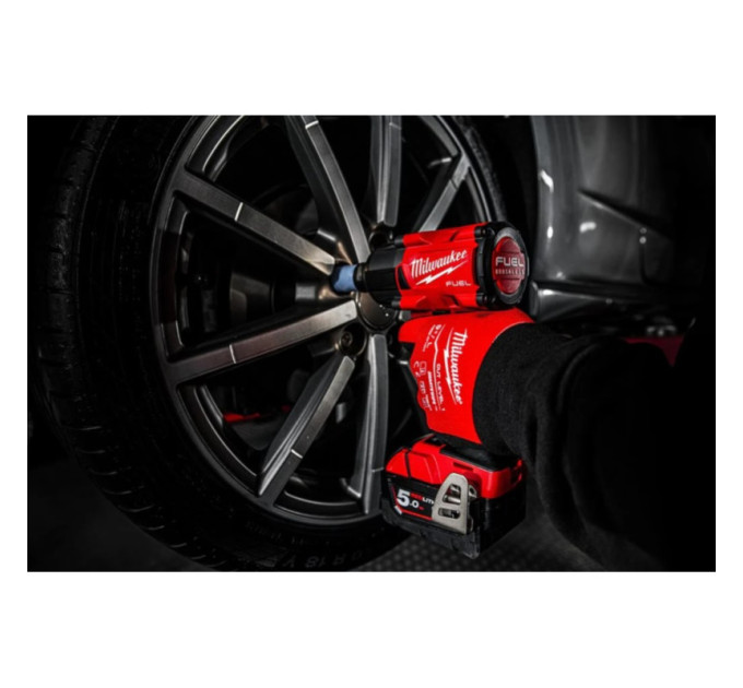 Гайковерт акумуляторний безщітковий MILWAUKEE 1/2" (881 Нм) M18 FMTIW2F12-0Х, з кільцем (каркас)