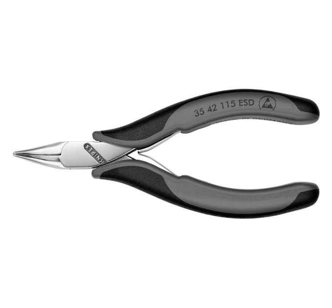Плоскогубці захватні для електроніки антистатичні KNIPEX 35 42 115 ESD