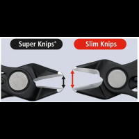 Кусачки Electronic Super Knips XL, Ø2,1мм, 150мм KNIPEX 78 61 150 V01 (с чехлом)