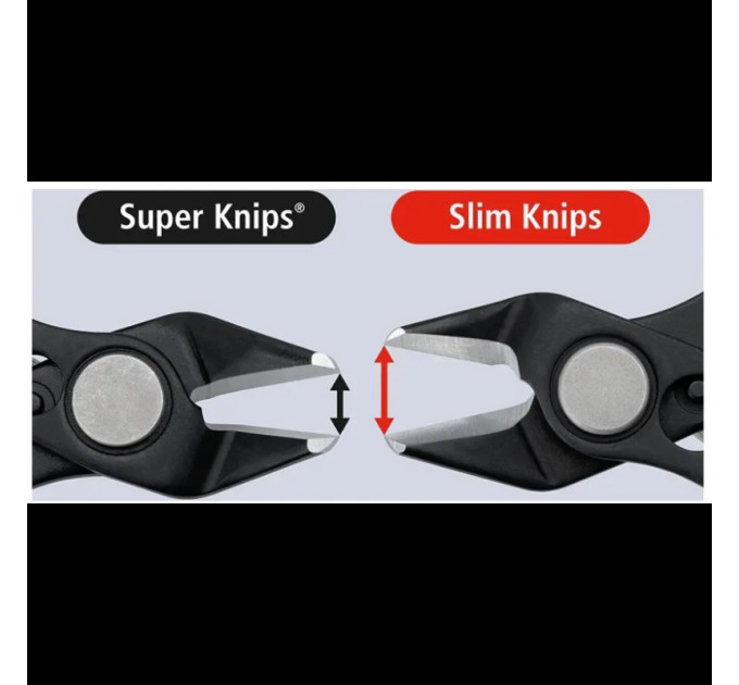 Кусачки Electronic Super Knips XL, Ø2,1мм, 150мм KNIPEX 78 61 150 V01 (с чехлом)