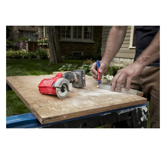 Пила дисковая универсальная аккумуляторная бесщёточная MILWAUKEE M12 FCOT-0, Ø76 (каркас)