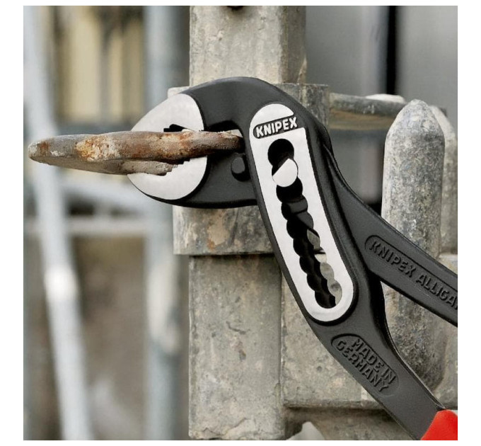 Клещи сантехнические переставные силовые Ø50мм Aligator KNIPEX 88 03 250. хромированные