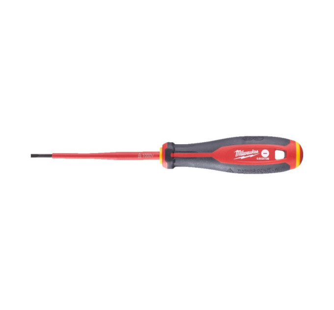Отвертка трехгранная, изолированная VDE MILWAUKEE, SL 0,5х3,0х100мм