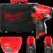 Шуруповерт ударный аккумуляторный бесщёточный MILWAUKEE (170 Нм) M12 FID2-202Х (ЗУ+2акк.Х2Ач+HDкейс)