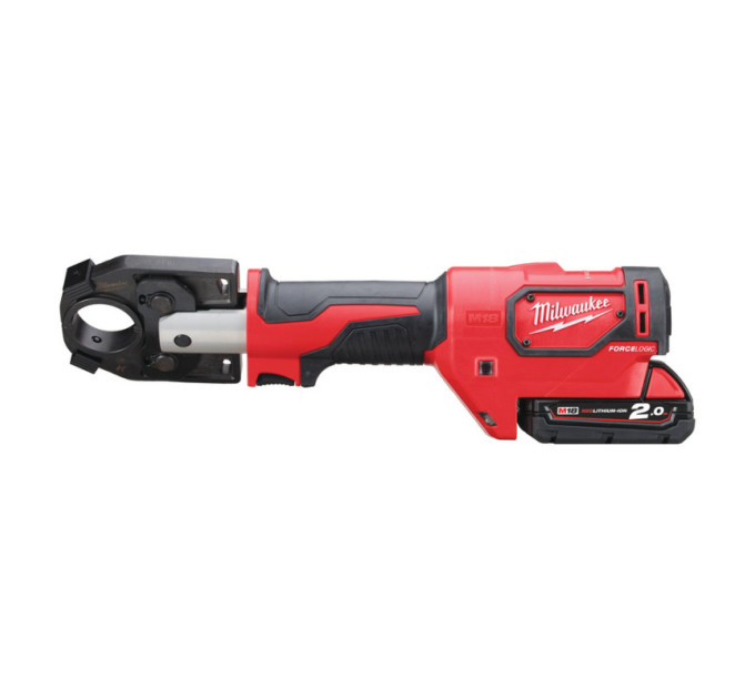 Обжимник гидравлический аккумуляторный для кабелей MILWAUKEE M18 HCCT-201C ONE-KEY (ЗУ+1Х2Ач+кейс)