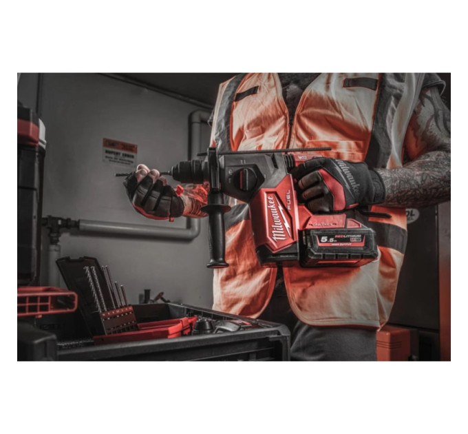 Перфоратор аккумуляторный бесщёточный SDS-PLUS MILWAUKEE M18 ONEFHX-0 (2,5Дж) (каркас)