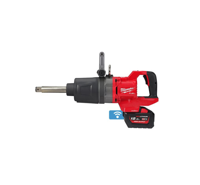 Гайковерт аккумуляторный бесщеточный MILWAUKEE 1'' (2711Нм) M18 ONEFHIWF1D-0C, с кольцом (каркас)