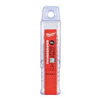 Свердло по металу THUNDERWEB HSS-G MILWAUKEE, DIN338, Ø2,6 х57х30мм, (10шт)