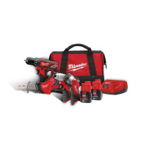 Набір з 3х акумуляторних інструментів MILWAUKEE M12 ВPP4A-202B Набір з 3х акумуляторних інструментів MILWAUKEE M12 ВPP4A-202B