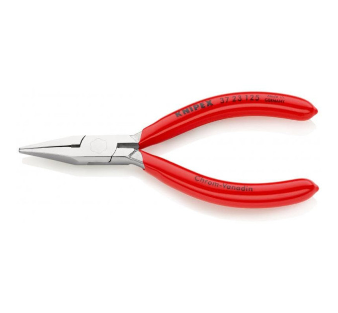 Плоскогубцы захватные для точных работ, 125мм, KNIPEX 37 23 125, хромированные