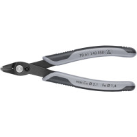 Кусачки Electronic Super Knips XL Ø2,1мм, 140мм KNIPEX 78 61 140 ESD SB