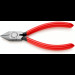 Кусачки боковые (бокорезы) для электроники, Ø2,0мм, 130мм KNIPEX 77 01 130, полированные