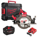 Пила дисковая аккумуляторная бесщеточная MILWAUKEE M18 FCS66GR3-121C, Ø190мм FORGE™