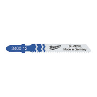 Полотна для лобзика T118BF Bi-Metal MILWAUKEE, 55х2,0мм,(5шт)