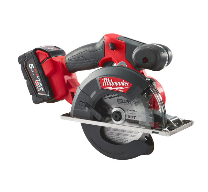 Пила дисковая аккумуляторная бесщеточная по металу MILWAUKEE M18 FMCS-502X Ø150мм (ЗУ+2Х5Ач+HDкейс)