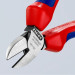 Кусачки боковые (бокорезы), Ø4,0мм, 140мм KNIPEX 70 02 140, фосфатированные