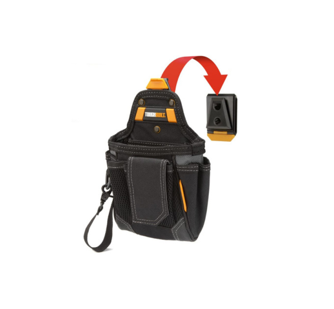 Строительная поясная сумка для склада ClipTech TOUGHBUILT TB-CT-32-A