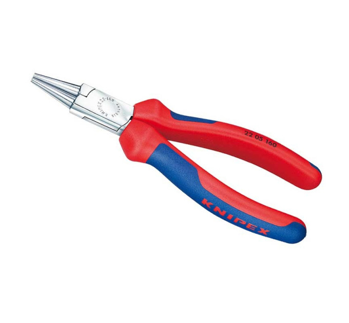 Круглогубцы 140мм KNIPEX 22 05 140, хромированные