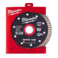 Диск алмазный MILWAUKEE DHTS 125, Ø125мм, (керамогранит, плитка) Диск алмазный MILWAUKEE DHTS 125, Ø125мм, (керамогранит, плитка)