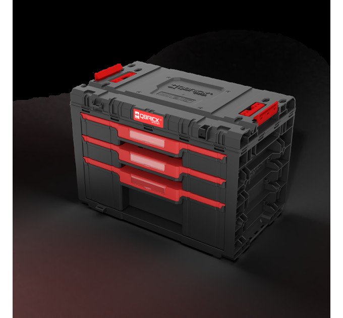 Ящик для инструментов QBRICK SYSTEM PRIME DRAWER 3 TOOLBOX BASIC IP66 (542x335x369мм)