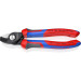 Ножницы для резки кабелей, Ø15мм / 50мм², 165 мм KNIPEX 95 12 165 SB, фосфатированные