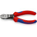 Кусачки боковые (бокорезы) особой мощности, Ø3,4мм, 160мм KNIPEX 74 12 160 SB, фосфатированные