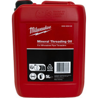 Масло минеральное MILWAUKEE для резьбонарезного станка, 5 л Масло минеральное MILWAUKEE для резьбонарезного станка, 5 л