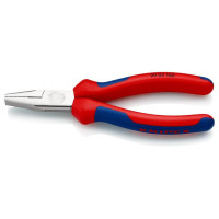 Плоскогубцы с гладкими губками, 160мм KNIPEX 20 05 160, хромированные Плоскогубцы с гладкими губками, 160мм KNIPEX 20 05 160, хромированные