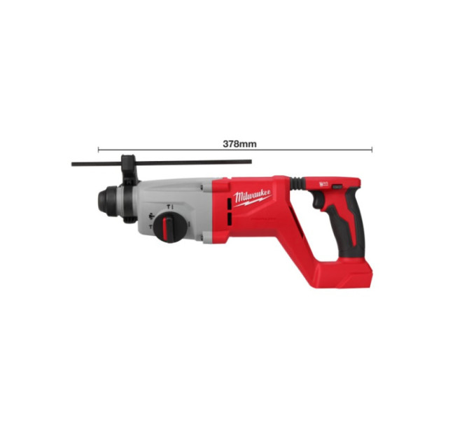 Перфоратор аккумуляторный бесщёточный SDS PLUS MILWAUKEE M18 BLHACD26-0 (2,6 Дж) (каркас)