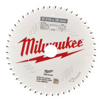 Диск пильный по дереву PFTE THIN KERF MILWAUKEE, Ø210х30х2,8мм, 48 зуб.