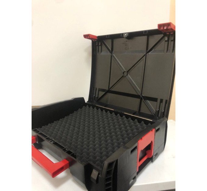Ящик органайзер HD Box MILWAUKEE универсальный поролоновая вставка одинарная 475 x 358 x 132мм