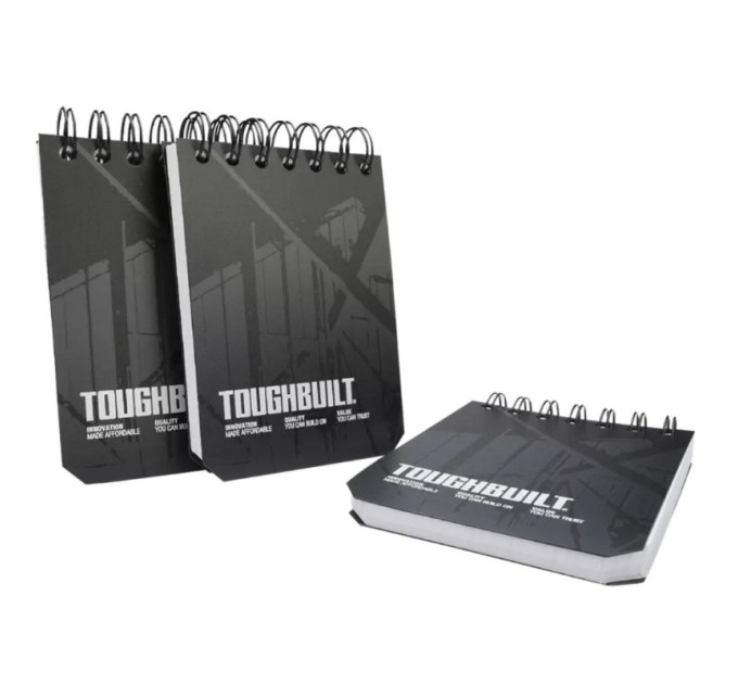 Блокноты 3 шт (Small) TOUGHBUILT TB-56-S-3