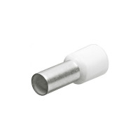 Гильзы контактные с пластмассовым изолятором, 14мм KNIPEX 97 99 330, (0,5мм²) (200шт), белые