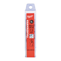 Свердло по металу THUNDERWEB HSS-G MILWAUKEE, DIN338, Ø7,3х109х69мм, (5шт)