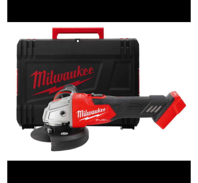Шліфмашина кутова - болгарка акумуляторна безщіткова MILWAUKEE Ø125мм M18 FSAG125XB-0X (каркас)