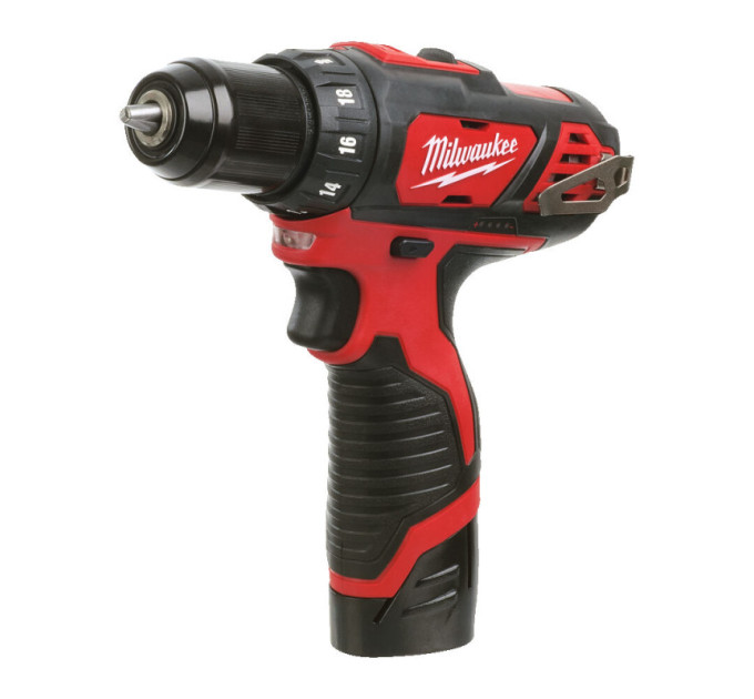 Дриль-шуруповерт акумуляторний MILWAUKEE M12 BDD-202C (30 Нм) (заміна на 4933499686)