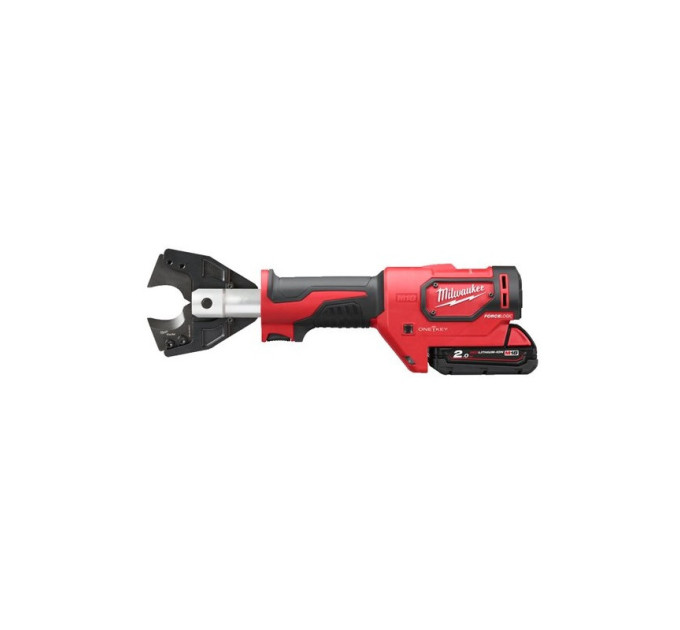 Кабелерез гидравлический аккумуляторный MILWAUKEE M18 ONEHCC-201C CU/AL (ЗУ+2акк.Х2Ач+кейс)